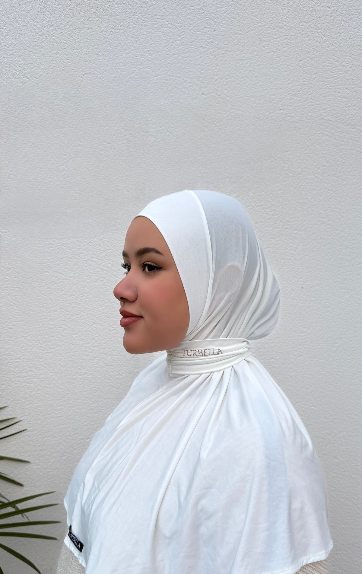 Instant Hijab Blanc