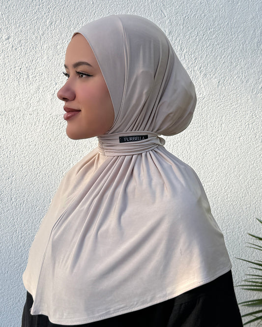 Instant Hijab Beige