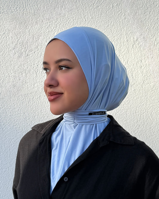 Instant Hijab Baby Blue