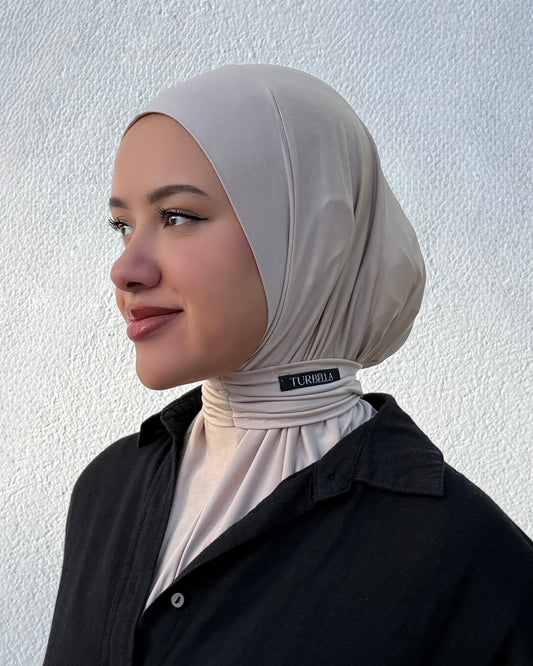 Instant Hijab Beige