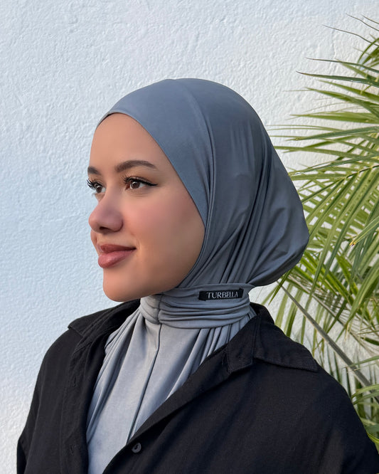 Instant Hijab Gray
