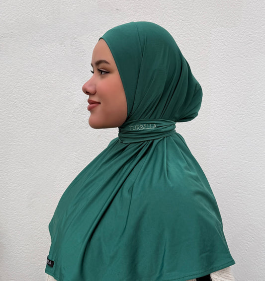 Instant Hijab Vert Sapin