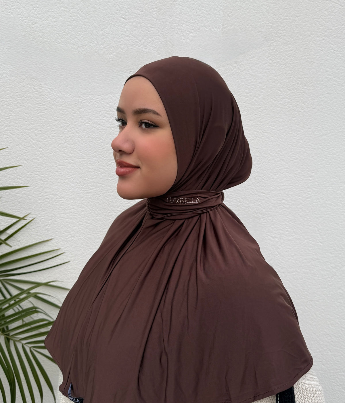 Instant Hijab Brun Cacao