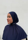 Instant Hijab Bleu Marine